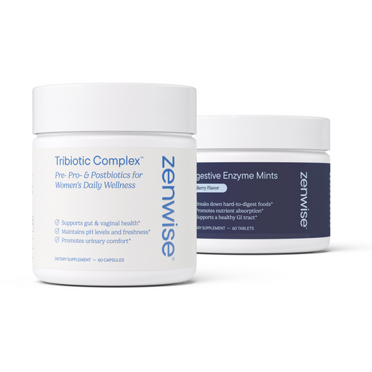 Zenwise On-the-Go Balance Bundle — Maintains Whole-Body Balance and Supports Smooth Digestion. 60 Chewable Tablets.